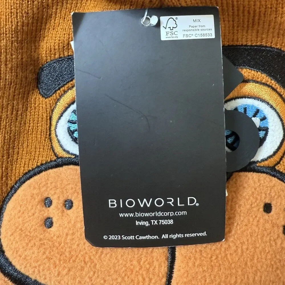 Five Nights At Freddy's FNAF Freddy Fazbear Braided Tassel Beanie Laplander Hat - Picture 4 of 7